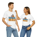 Maui, Hawaii T-Shirt - Retro Palm Tree Unisex Maui Shirt-18