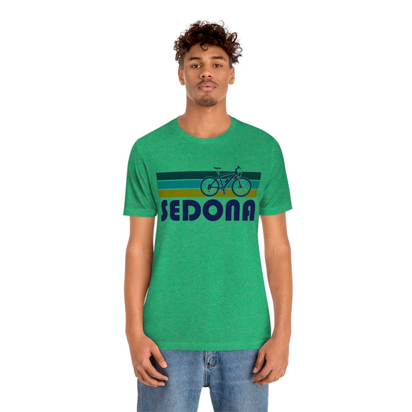 Sedona T-Shirt - Retro Mountain Bike Adult Unisex Sedona, Arizona T Shirt