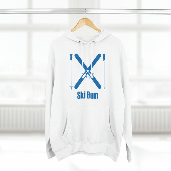 Premium Ski Bum Hoodie - Retro Unisex Sweatshirt