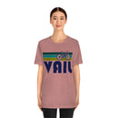 Vail T-Shirt - Retro Mountain Bike Adult Unisex Vail, Colorado T Shirt-20