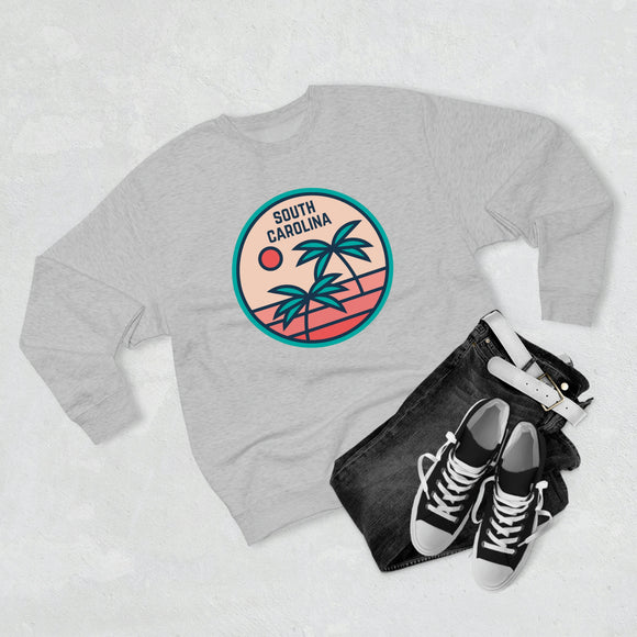 Premium South Carolina Crewneck Sweatshirt - Retro Unisex Sweatshirt