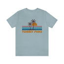 Torrey Pines, California T-Shirt - Retro Palm Tree Unisex Torrey Pines Shirt-37
