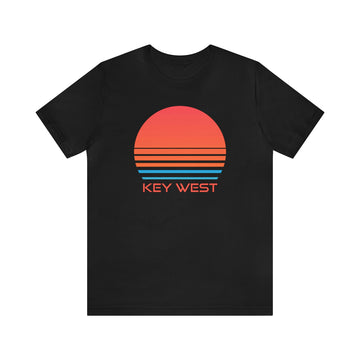Buy black Key West, Florida T-Shirt - Retro 80s Unisex Key West Shirt