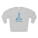 Premium Ski Bum Crewneck Sweatshirt - Retro Unisex Sweatshirt-4