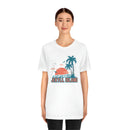 Jekyll Island, Georgia T-Shirt - Retro Palm Tree & Beach Unisex Jekyll Island Shirt-11