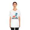 Jekyll Island, Georgia T-Shirt - Retro Palm Tree & Beach Unisex Jekyll Island Shirt