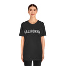 California T-Shirt - Paint Text Unisex California Shirt-17