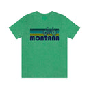 Montana T-Shirt - Retro Mountain Bike Adult Unisex Montana T Shirt-37