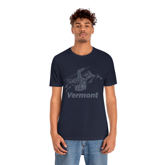 Vermont T-Shirt - Retro Unisex Vermont T Shirt