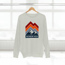 Premium Jackson Hole Sweatshirt - Retro Unisex Premium Crewneck Jackson Hole, Wyoming Sweatshirt-14