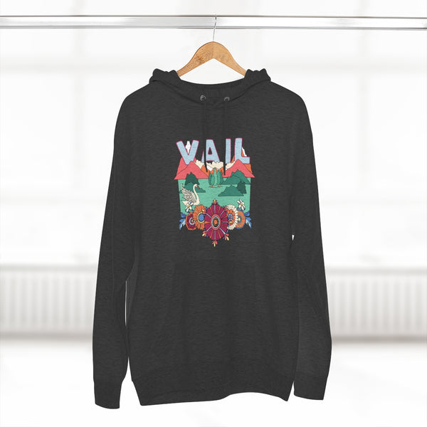 Premium  Vail, Colorado Hoodie - Boho Unisex Sweatshirt