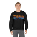 Wyoming Sweatshirt - Mountain & Birds Unisex-12