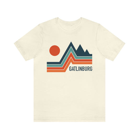 Gatlinburg, Tennessee T-Shirt - Retro Mountain Unisex Gatlinburg Shirt