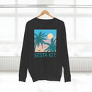 Premium Siesta Key, Florida Sweatshirt - Unisex Premium Crewneck Sweatshirt-14