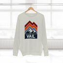 Premium Vail Sweatshirt - Retro Unisex Premium Crewneck Vail, Colorado Sweatshirt-11