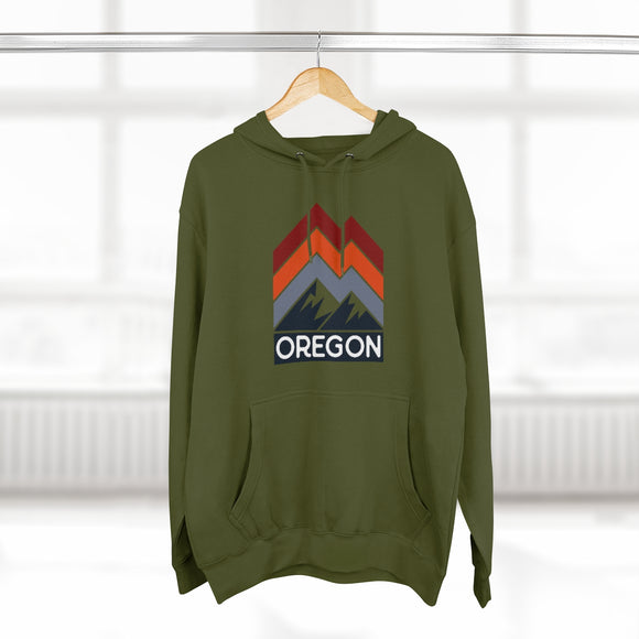Premium Oregon Hoodie - Retro Unisex Sweatshirt
