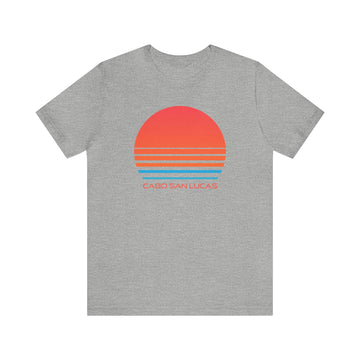 Buy athletic-heather Cabo San Lucas, Mexico T-Shirt - Retro 80s Unisex Cabo San Lucas Shirt