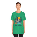 Vermont T-Shirt - Mountain Illustration Unisex Vermont Shirt-2