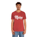 Maine T-Shirt - Hand Lettered Unisex Maine Shirt-29
