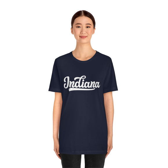 Indiana T-Shirt - Hand Lettered Unisex Indiana Shirt