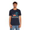 Jekyll Island, Georgia T-Shirt - Retro Palm Tree & Beach Unisex Jekyll Island Shirt