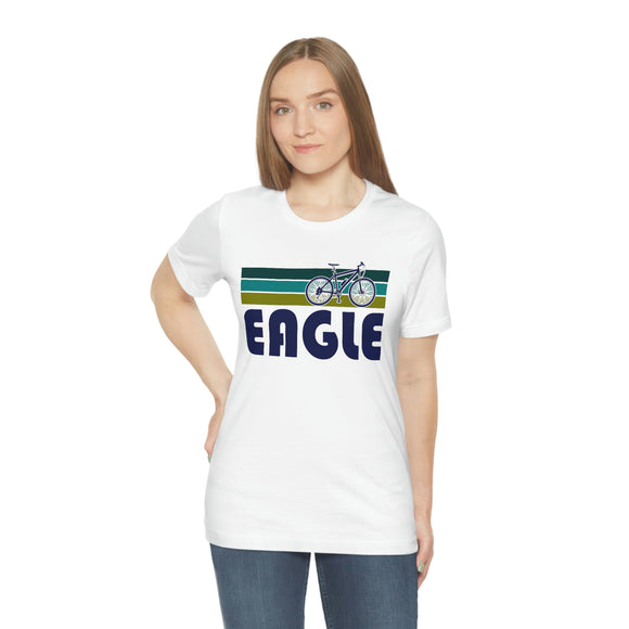 Eagle T-Shirt - Retro Mountain Bike Adult Unisex Eagle, Colorado T Shirt