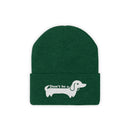 Don't Be A Wiener Dog/Dachshund Beanie - Funny Embroidered Dog Knit Hat-9