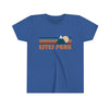 Estes Park Youth T-Shirt - Retro Mountain Colorado Kid's TShirt