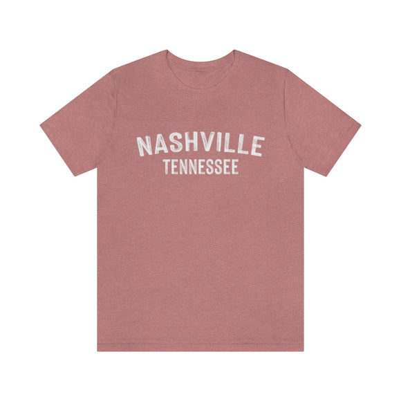 Nashville, Tennessee Shirt - Paint Text Unisex Nashville T-Shirt