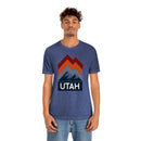 Utah T-Shirt - Retro Mountain Unisex Utah Shirt-48