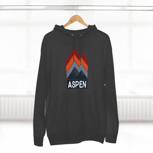 Premium Aspen, Colorado Hoodie - Retro Unisex Sweatshirt