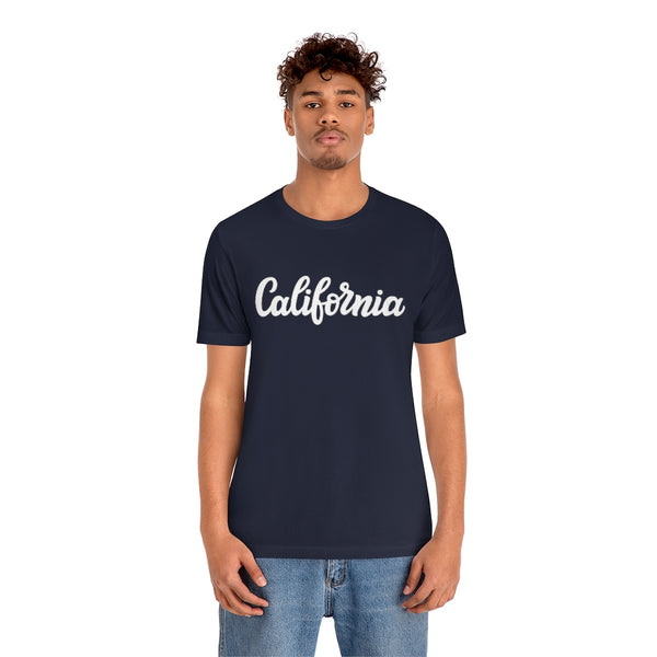 California T-Shirt - Hand Lettered Unisex California Shirt