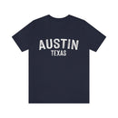 Austin, Texas Shirt - Paint Text Unisex Austin T-Shirt-19