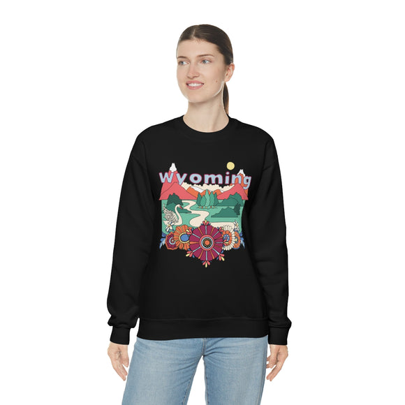 Wyoming Sweatshirt - Boho / Hippie Unisex