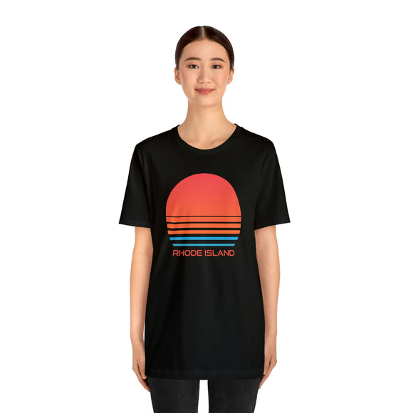 Rhode Island T-Shirt - Retro 80s Unisex Rhode Island Shirt