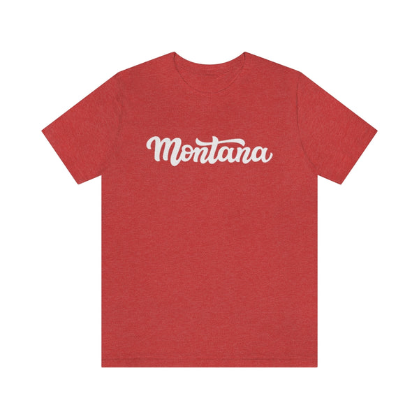 Montana T-Shirt - Hand Lettered Unisex Montana Shirt