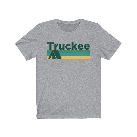 Truckee, California T-Shirt - Retro Camping Adult Unisex Truckee T Shirt