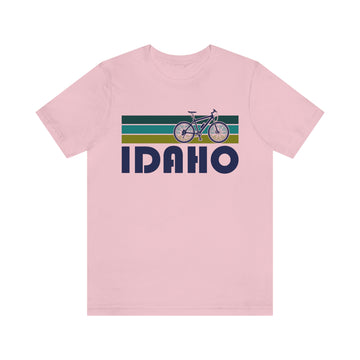 Buy pink Idaho T-Shirt - Retro Mountain Bike Adult Unisex Idaho T Shirt