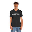 Minnesota T-Shirt - Paint Text Unisex Minnesota Shirt-18