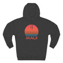 Premium Maui, Hawaii Hoodie - Retro 80s Unisex Sweatshirt-3