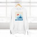 Premium Vermont Hoodie - Min Mountain Unisex Sweatshirt-6