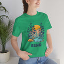 Bend, Oregon T-Shirt - Mountain Illustration Bend Washington Shirt-22