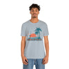Carmel-by-the-Sea, California T-Shirt - Retro Palm Tree & Beach Unisex Carmel-by-the-Sea Shirt