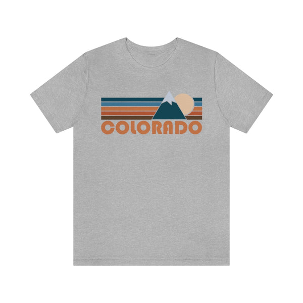 Colorado T-Shirt - Retro Mountain Unisex Colorado Shirt