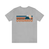 Colorado T-Shirt - Retro Mountain Unisex Colorado Shirt