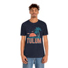 Tulum, Mexico T-Shirt - Retro Palm Tree & Beach Unisex Tulum Shirt