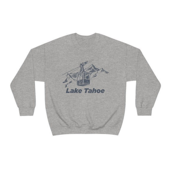 Lake Tahoe, California Sweatshirt - Ski Lift Unisex