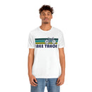 Lake Tahoe T-Shirt - Retro Mountain Bike Adult Unisex Lake Tahoe, Idaho T Shirt-12