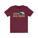 Big Bear, California T-Shirt - Retro Mountain Adult Unisex Big Bear T Shirt-1