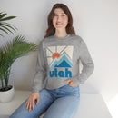 Utah Sweatshirt - Minimal Mountain Unisex-22